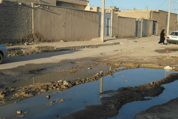 گزارش تصویری از کوچه ژیانی شهر زابل