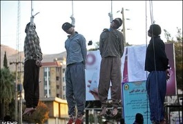 حکم اعدام 5 نفر در استان فارس اجرایی شد