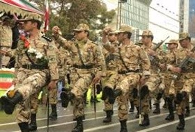 مراسم رژه ارتش در زابل آغاز شد