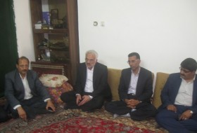دیدار فرماندار زابل با خانواده شهدای دولت در زابل