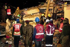 ریزش ساختمان 6 طبقه در کنیا 3 کشته برجای گذاشت