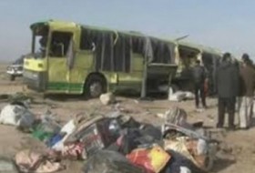 قاچاق اتباع افغانی در بدنه اتوبوس زاهدان به تهران + فیلم