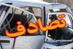 مصدومیت ۱۱ نفر در پی حادثه ترافیکی در محور زابل  به زهک