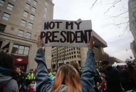 آمریکا صحنه تظاهرات گسترده مردمی با شعار 