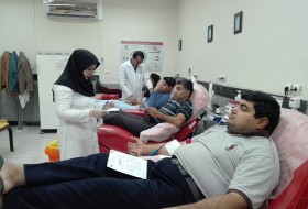 اهداء خون طایفه حیدری در زابل