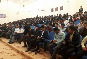 تجمع دانشجویان زابلی جهت حمایت از مردم مظلوم یمن