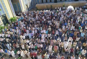 اقامه نماز عید فطر در زابل