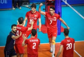 با شکست برزیل، ایران صدرنشین لیگ ملت‌های والیبال باقی ماند