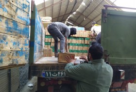 ارسال کمک ۷۰۰ میلیون ریالی بسیجیان بازار زابل به مناطق سیل زده بلوچستان