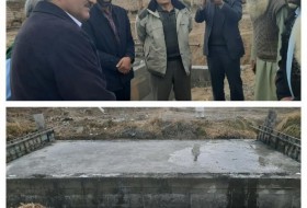 پل ۱۰ ساله روستای شادی خان زهک ظرف دو هفته احداث شد