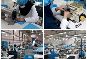 تولید ۱۰ هزار ماسک در شهرستان هامون / سه واحد تولیدی پوشاک تغییر کاربری دادند