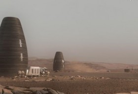ساخت خانه های تخم مرغی در مریخ با چاپگر سه بعدی