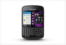 رسماً معرفی شد: تلفن هوشمند BlackBerry Q10 با نمایشگر لمسی و صفحه کلید QWERTY
