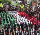 گزارش تصویری آغاز راهپیمایی 22 بهمن در زابل