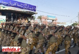 گزارش تصویری/مراسم رژه نیروهای مسلح در روز ارتش در زابل