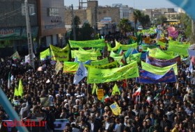 راهپیمایی استکبار ستیزی 13 آبان در زابل برگزار شد+تصاویر