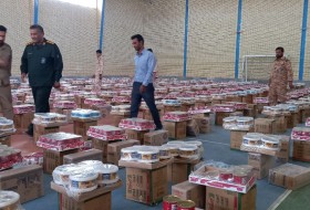 توزیع ۱۰۰۰ بسته معیشتی  به نیازمندان روستاهای زهک