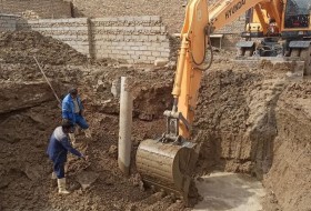 بروز حادثه عامل قطعی چند ساعته آب شرب در روستاهای زهک