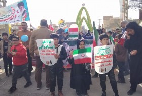 آغاز راهپیمایی ۲۲ بهمن در زابل